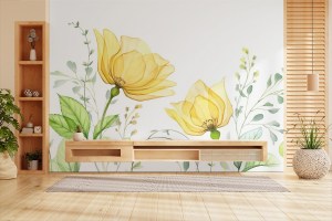 SPRING | Carta da parati florale